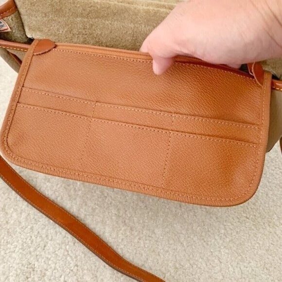 Dooney & Bourke Vintage Made in USA Leather Top Handle Carrier Shoulder Purse - Picture 13 of 16